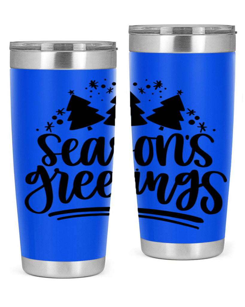 Seasons Greetings345#- winter- Tumbler