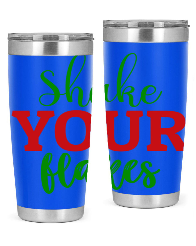 Shake Your Flakes 355#- winter- Tumbler