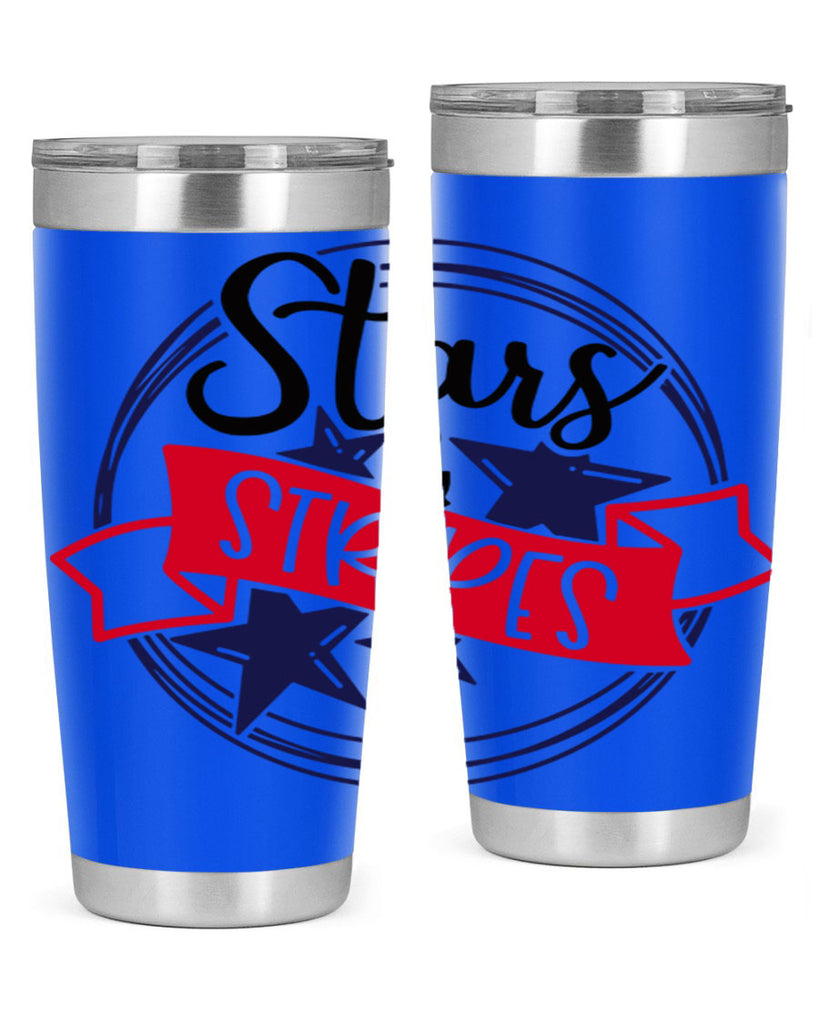 Stars StripeS Style 174#- Fourt Of July- Tumbler