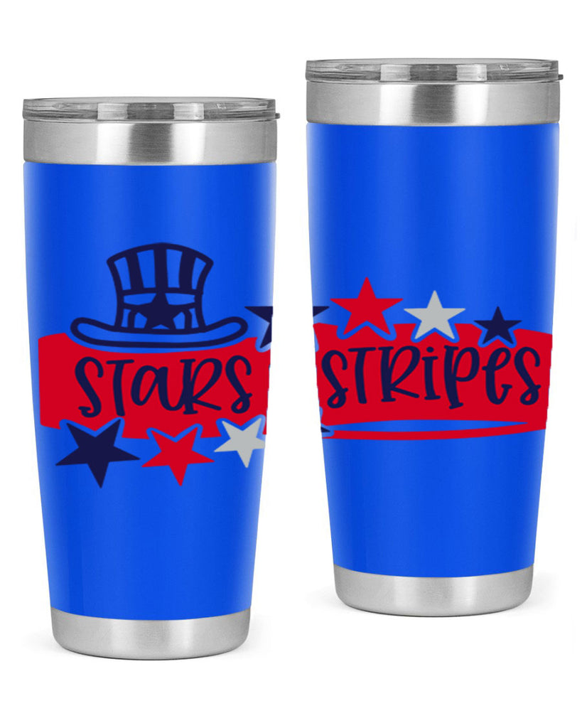Stars Stripes Style 175#- Fourt Of July- Tumbler