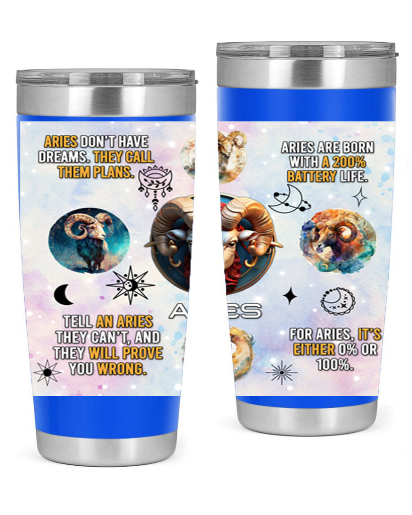 StraightAries 469#- zodiac- Tumbler
