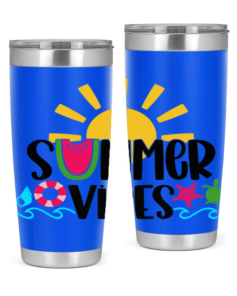 Summer Vibes Style 19#- summer- Tumbler