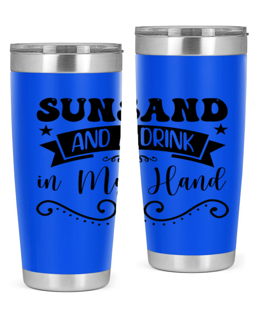 Sunsandandadrinkin 484#- zodiac- Tumbler