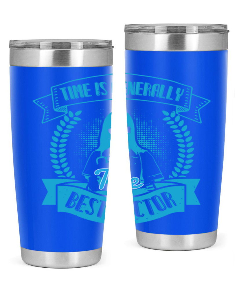 Time is generally the best doctor Style 12#- medical- tumbler