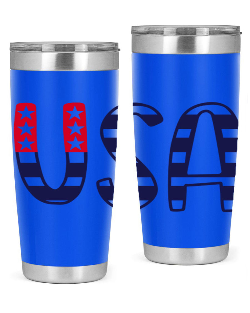 USA Style 184#- Fourt Of July- Tumbler