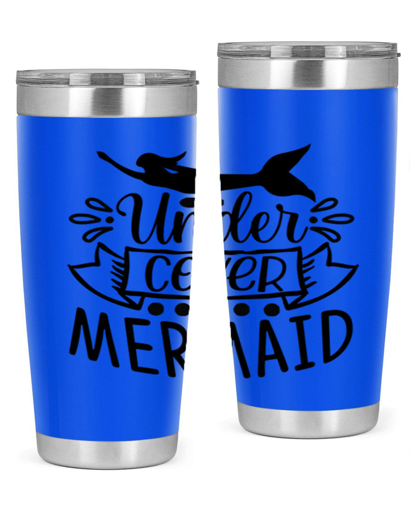Under cover mermaid 645#- mermaid- Tumbler