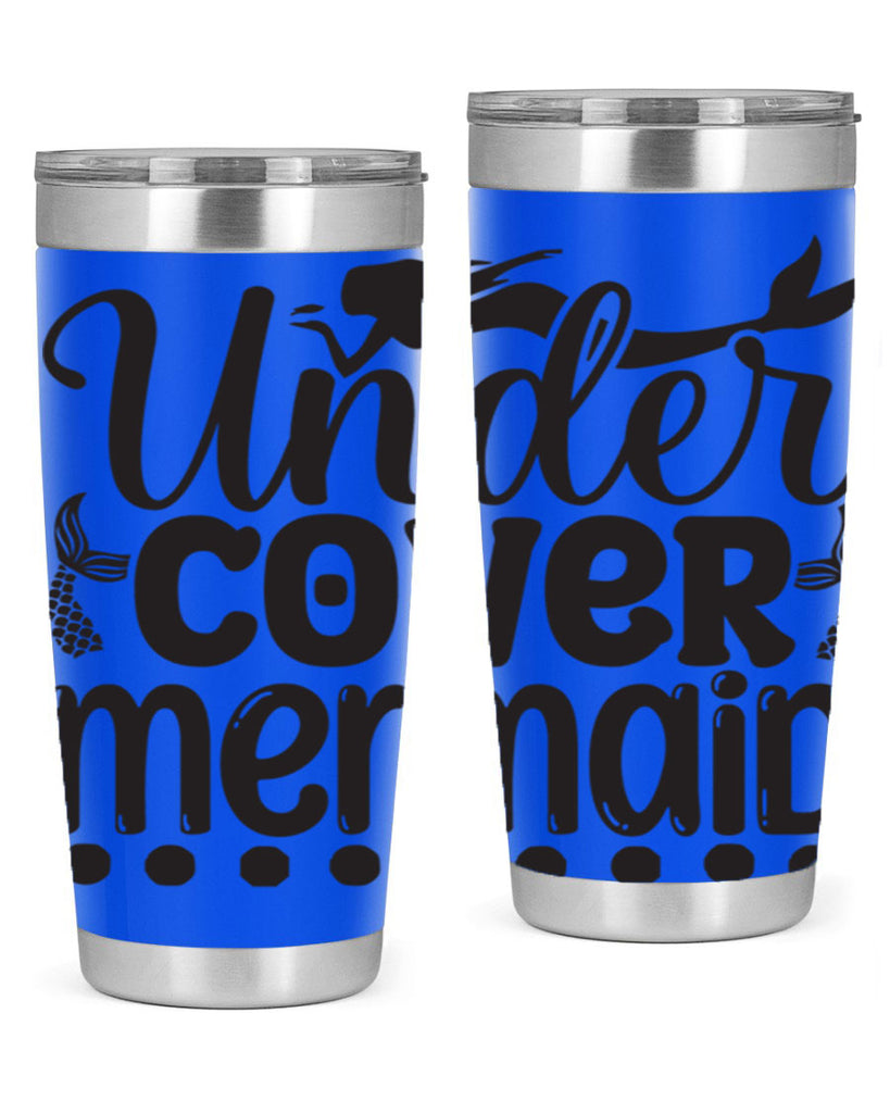 Under cover mermaid 649#- mermaid- Tumbler