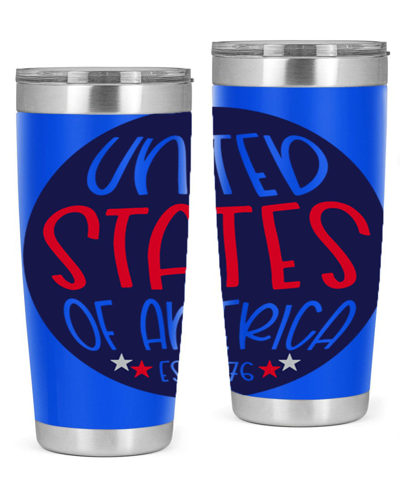 United States Of America Est Style 176#- Fourt Of July- Tumbler