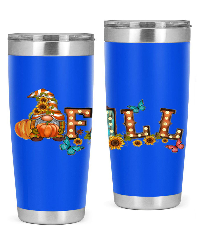 VintageFallGnome 626#- fall- Tumbler