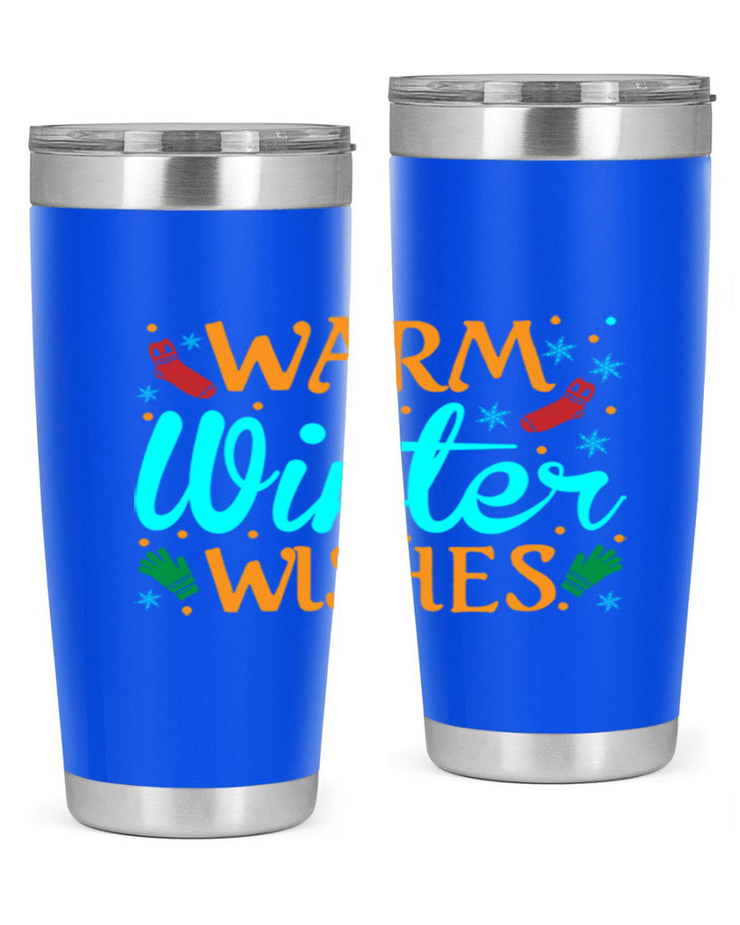 Warm Winter Wishes 465#- winter- Tumbler