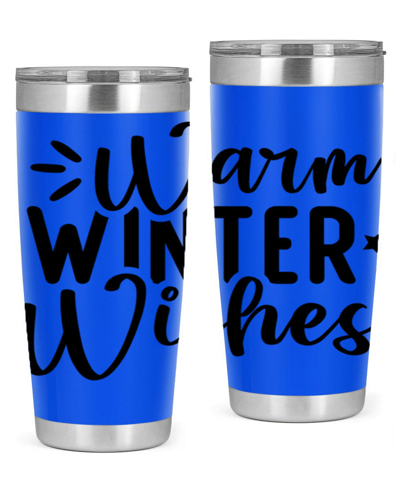 Warm Winter Wishes459#- winter- Tumbler