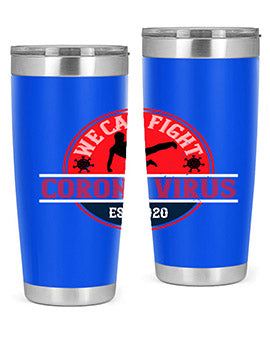 We Can Fight Corona Virus Est Style 11#- corona virus- Tumbler