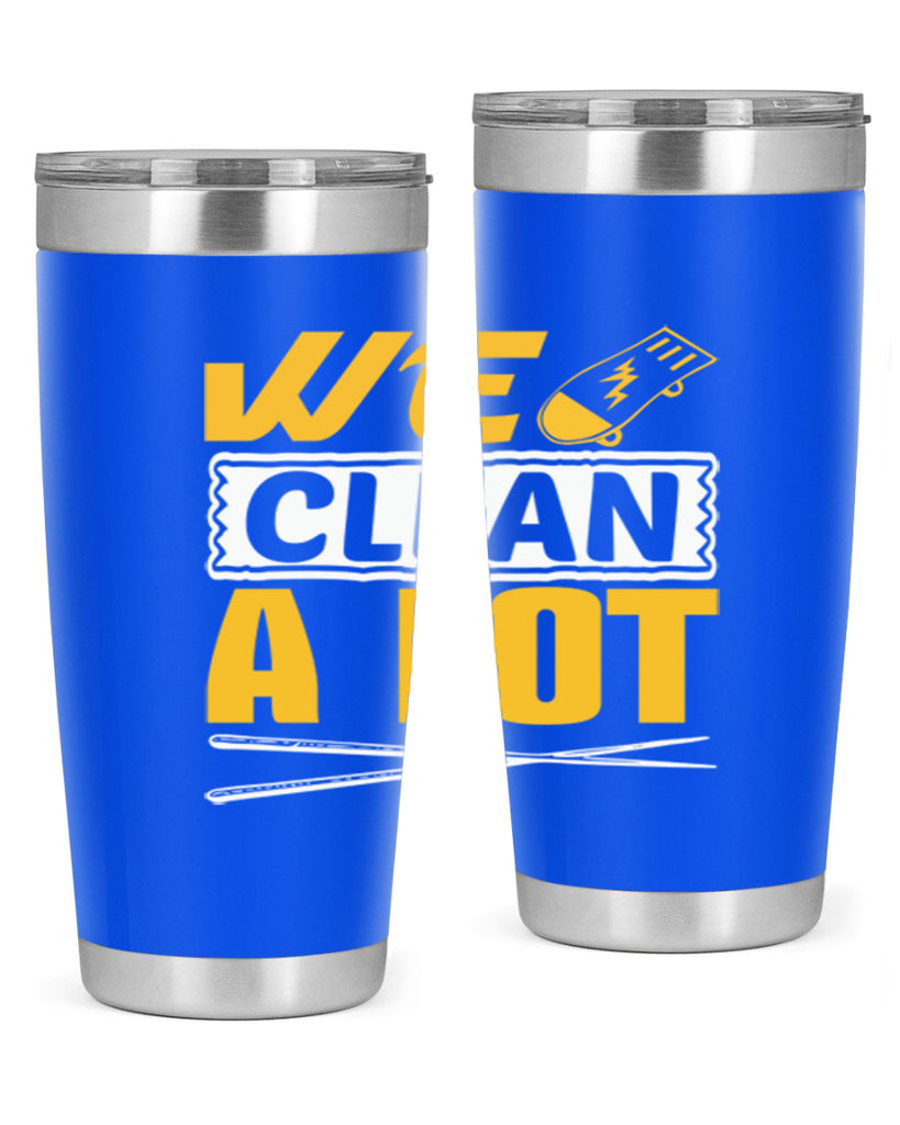 We clean a lot Style 10#- cleaner- tumbler