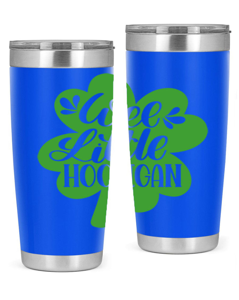 Wee Little Hooligan Style 16#- St Patricks Day- Tumbler