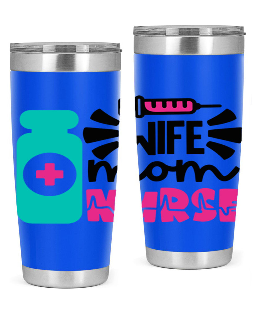 Wife Mom Nurse Style Style 10#- nurse- tumbler