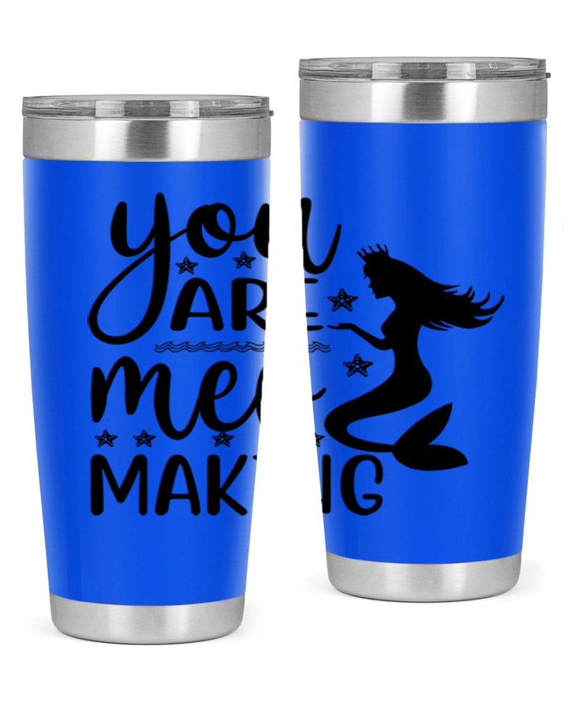 You are mer making 684#- mermaid- Tumbler