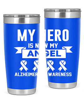 alzheimers awareness 127#- alzheimers- Tumbler