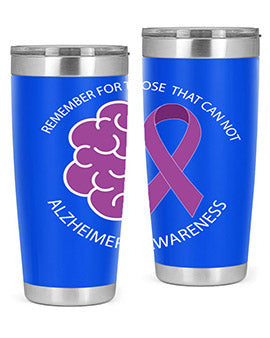 alzheimers awareness style 40#- alzheimers- Tumbler
