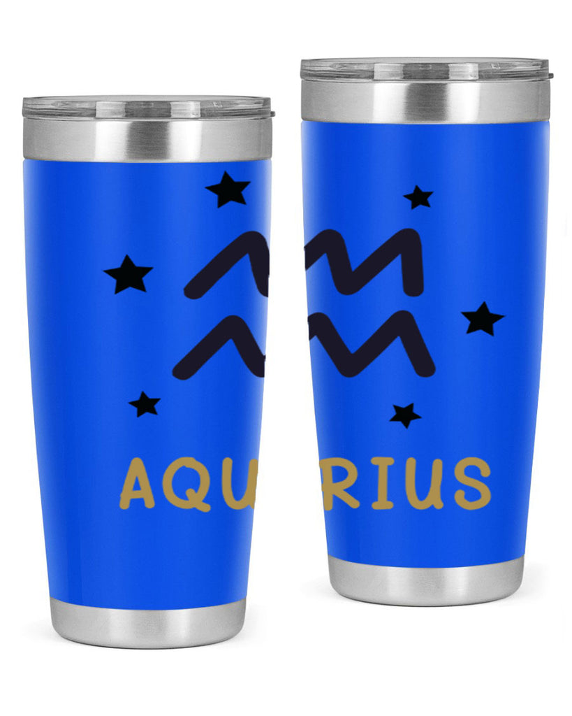 aquarius 83#- zodiac- Tumbler