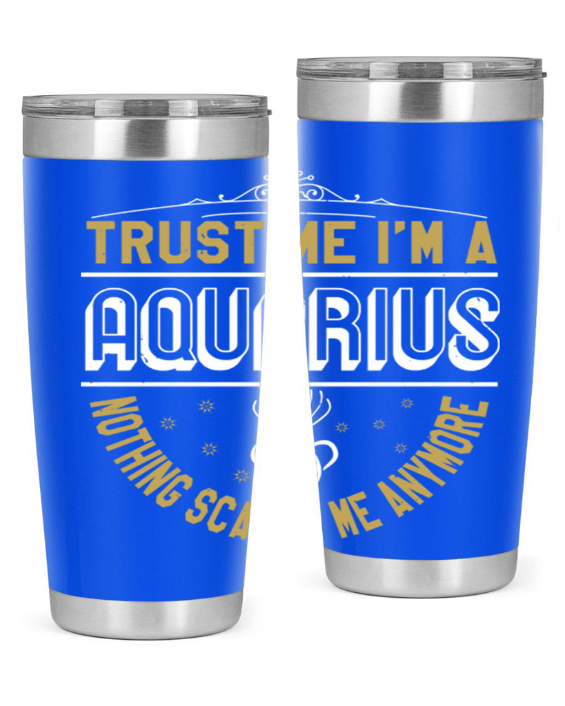 aquarius 87#- zodiac- Tumbler