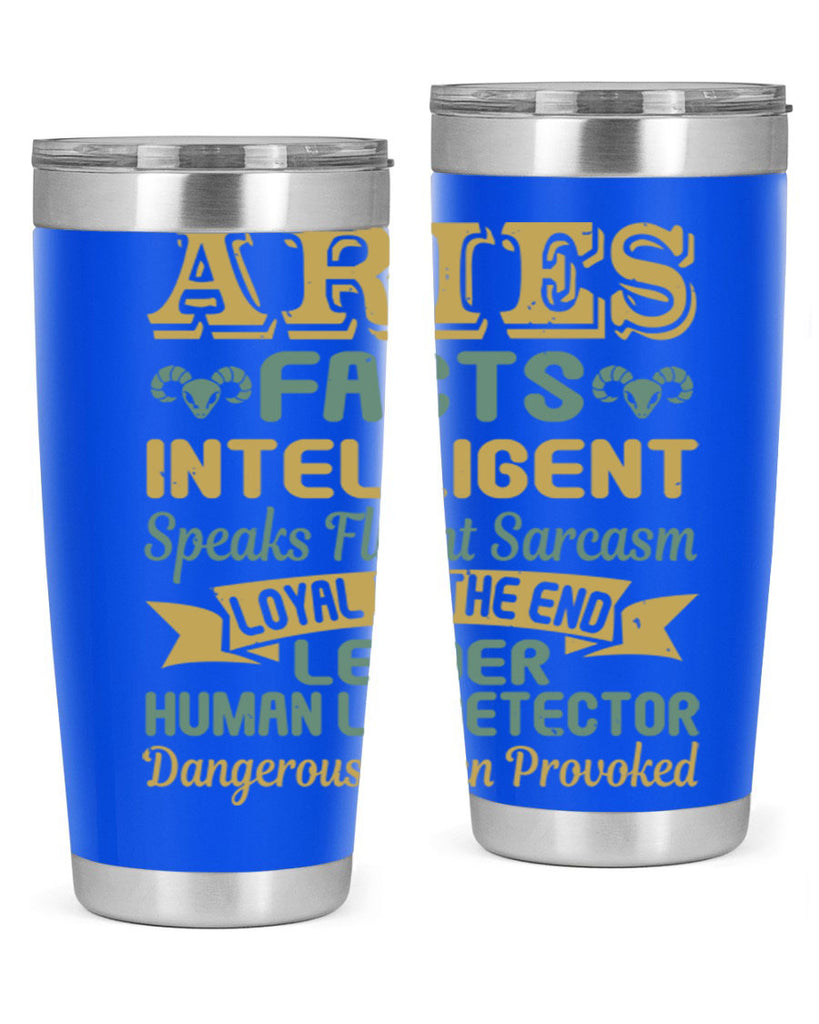 aries 123#- zodiac- Tumbler