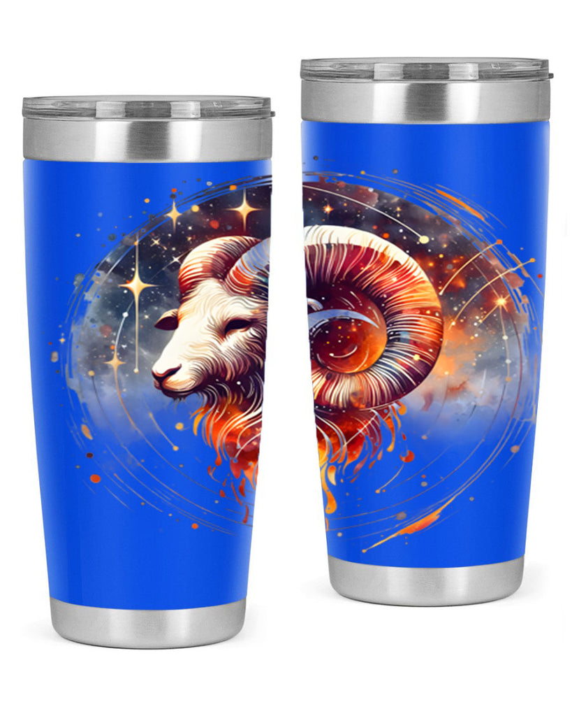 aries 125#- zodiac- Tumbler