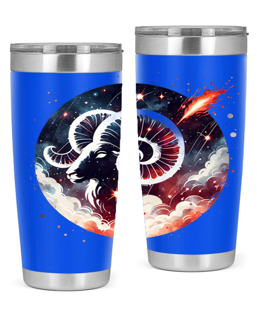 aries 140#- zodiac- Tumbler