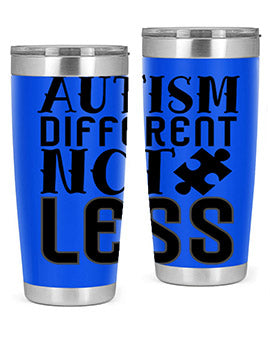 autism different not less Style 6#- autism- Tumbler
