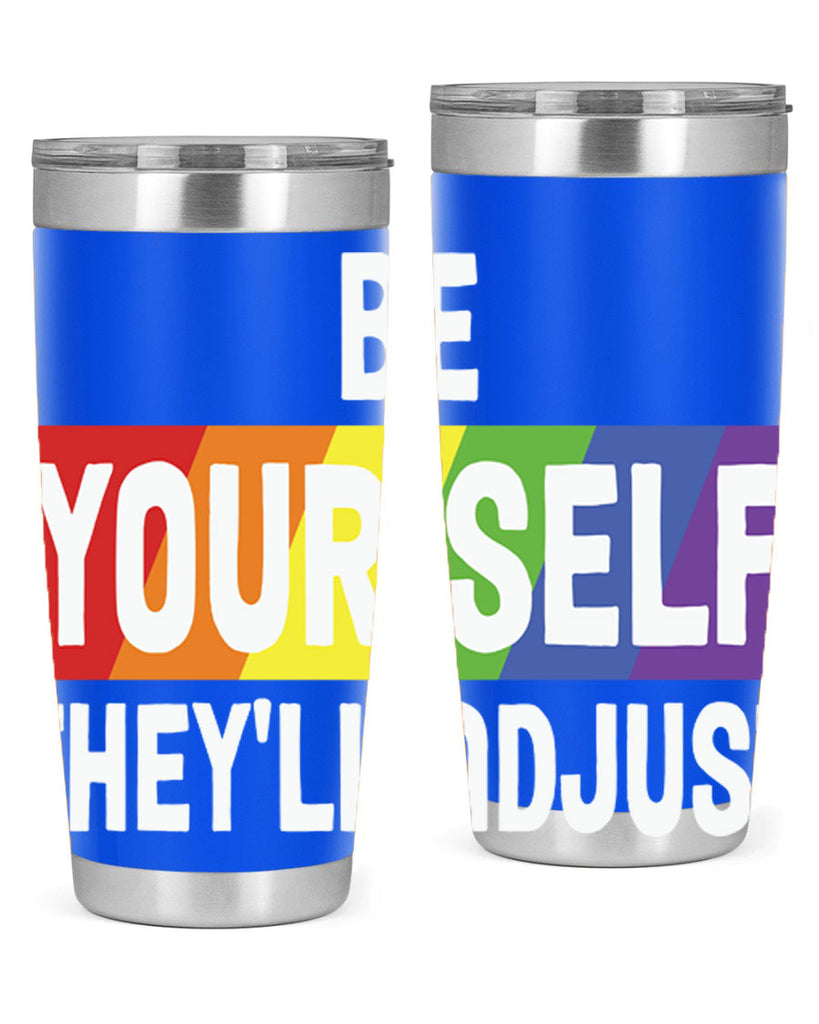 be yourself theyll adjust rainbow lgbt 160#- lgbt- Tumbler