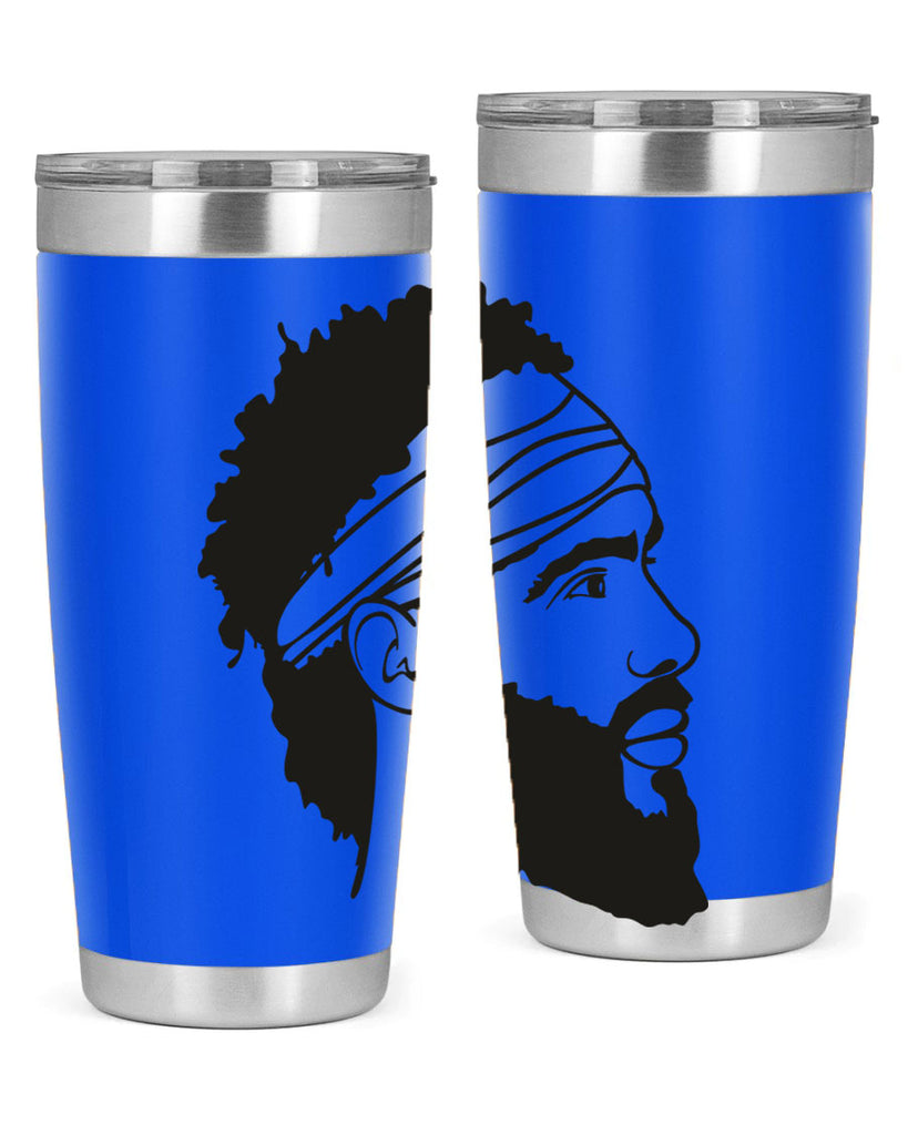beardman 48#- black men - boys- tumbler