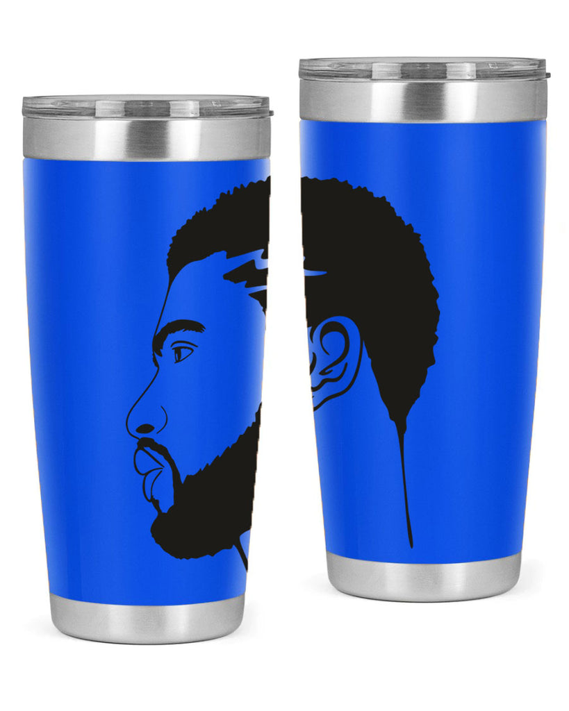 beardman 52#- black men - boys- tumbler