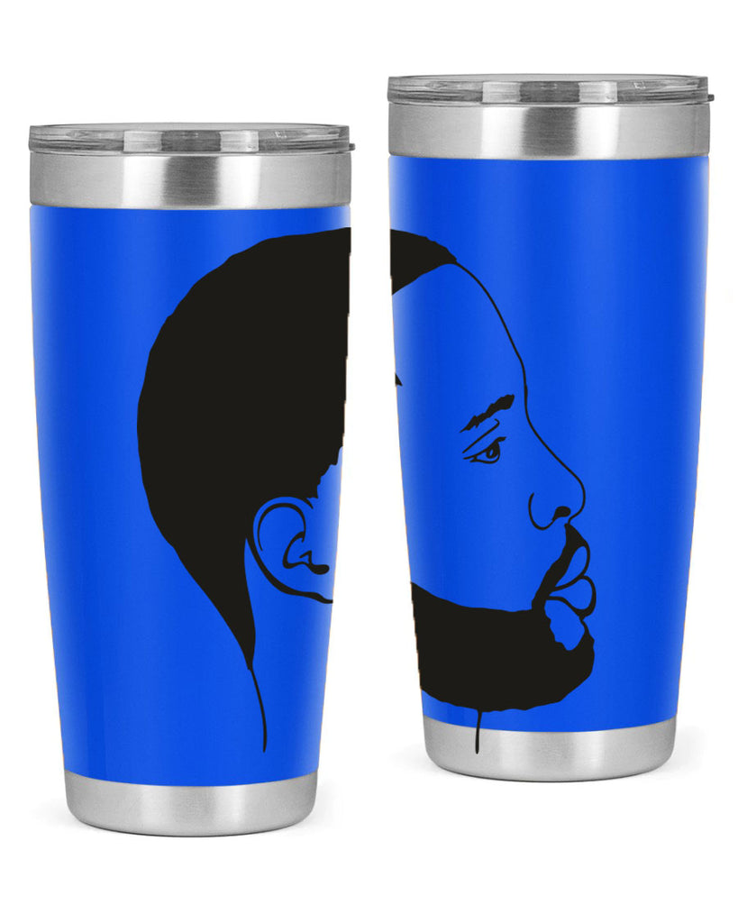 beardman 54#- black men - boys- tumbler