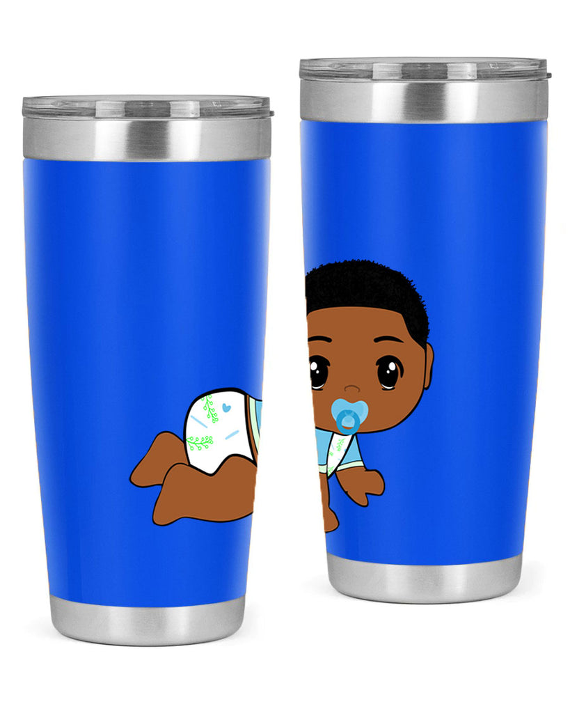 black baby boy 1#- black men - boys- tumbler