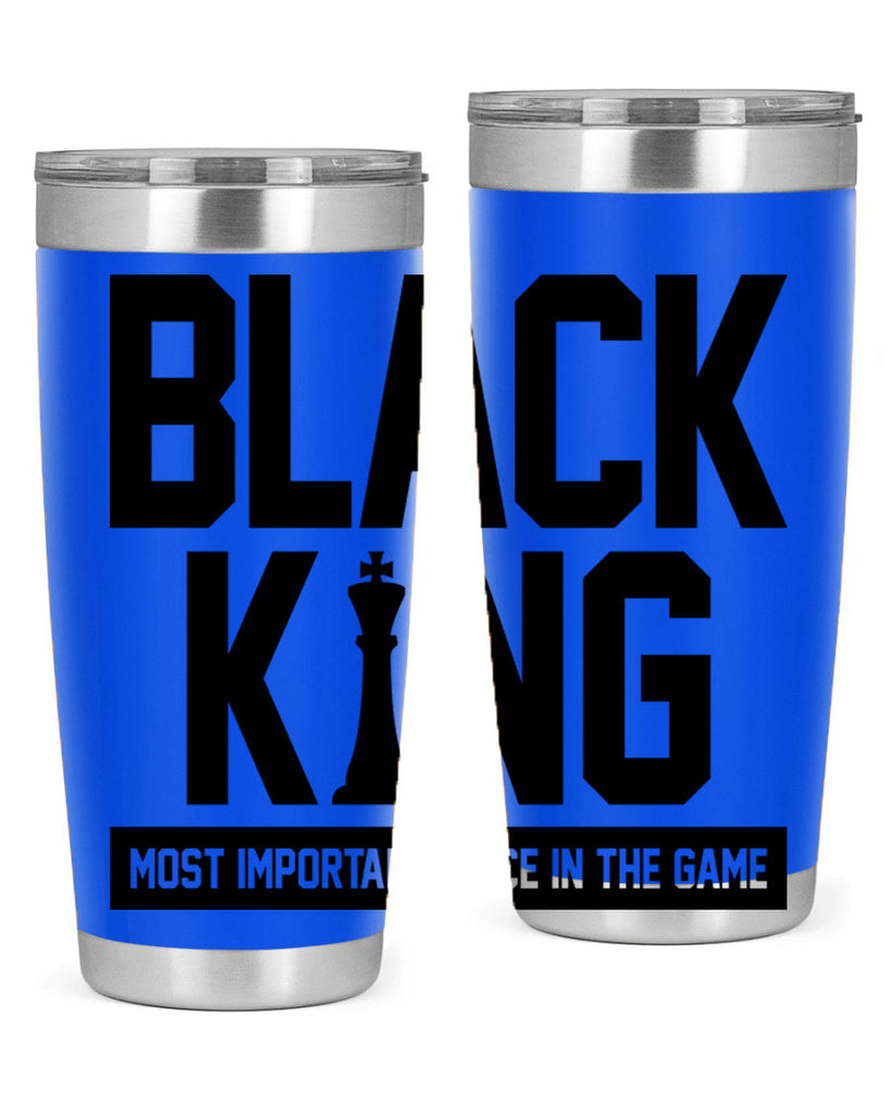 black king 199#- black words phrases- Cotton Tank