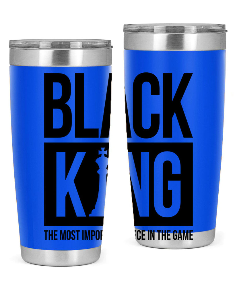 black king 234#- black words phrases- Cotton Tank