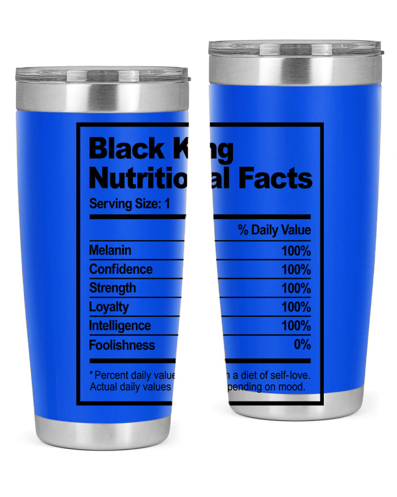 black king nutritional facts 231#- black words phrases- Cotton Tank