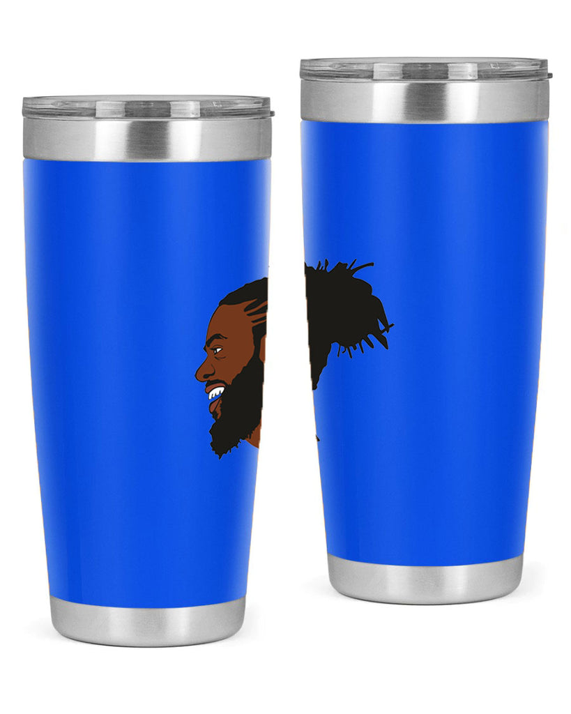 black man 41#- black men - boys- tumbler