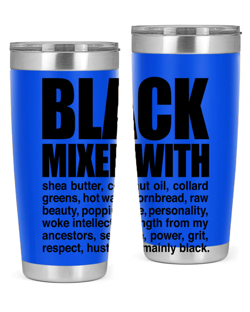 black mixed with 227#- black words phrases- Cotton Tank