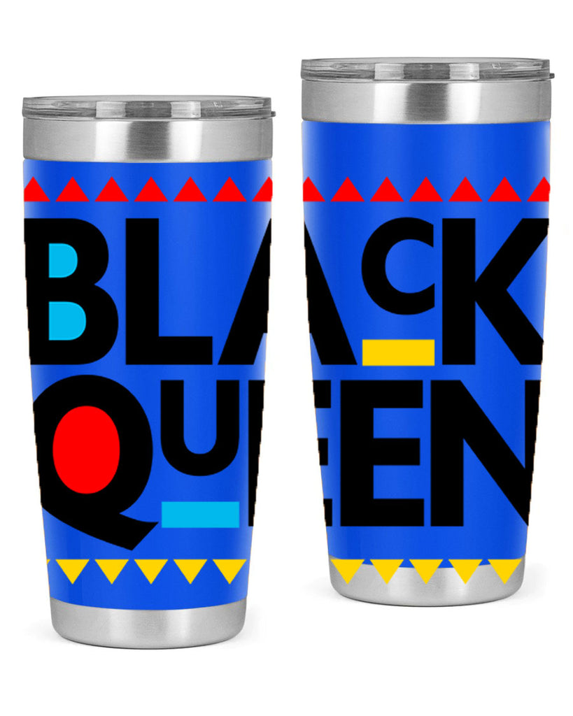 black queen 222#- black words phrases- Cotton Tank