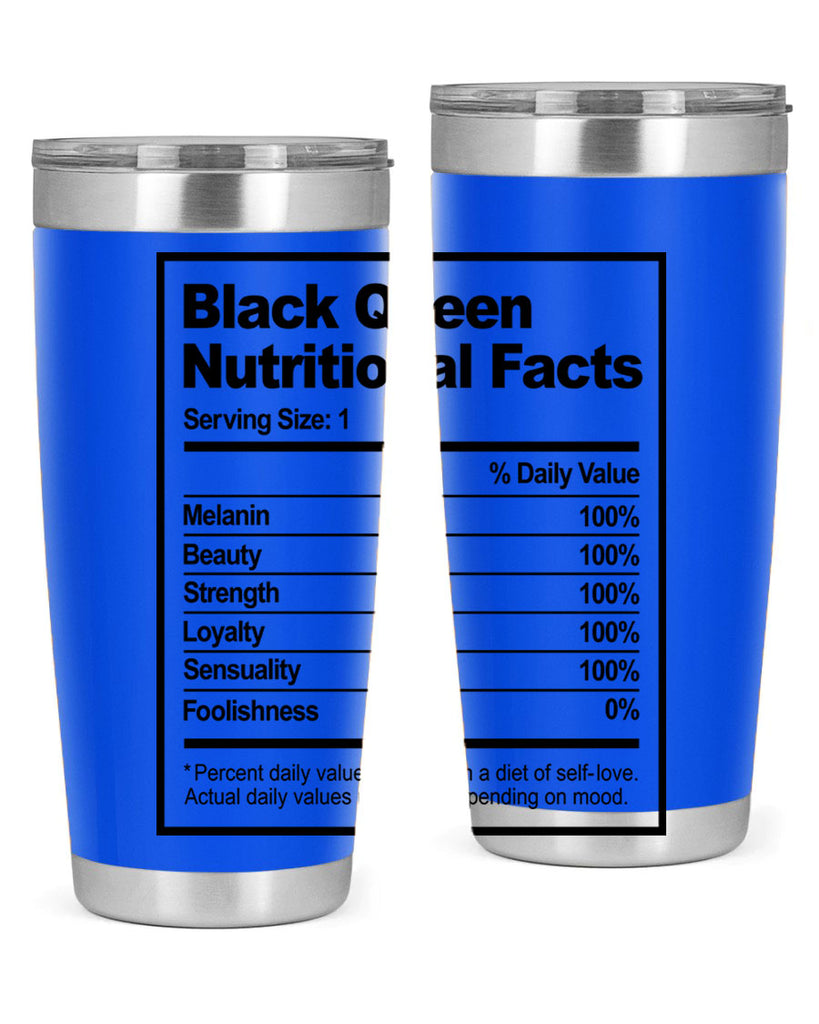 black queen nutritional facts 219#- black words phrases- Cotton Tank