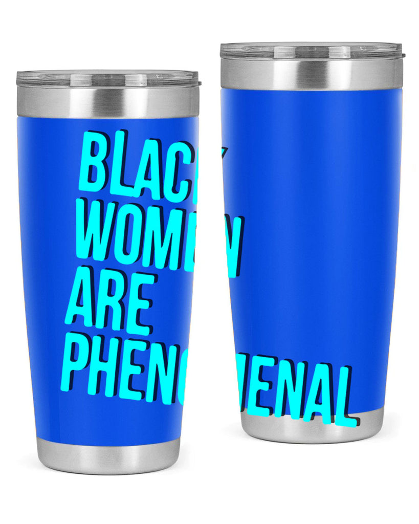 black woman are phenomenal color 216#- black words phrases- Cotton Tank