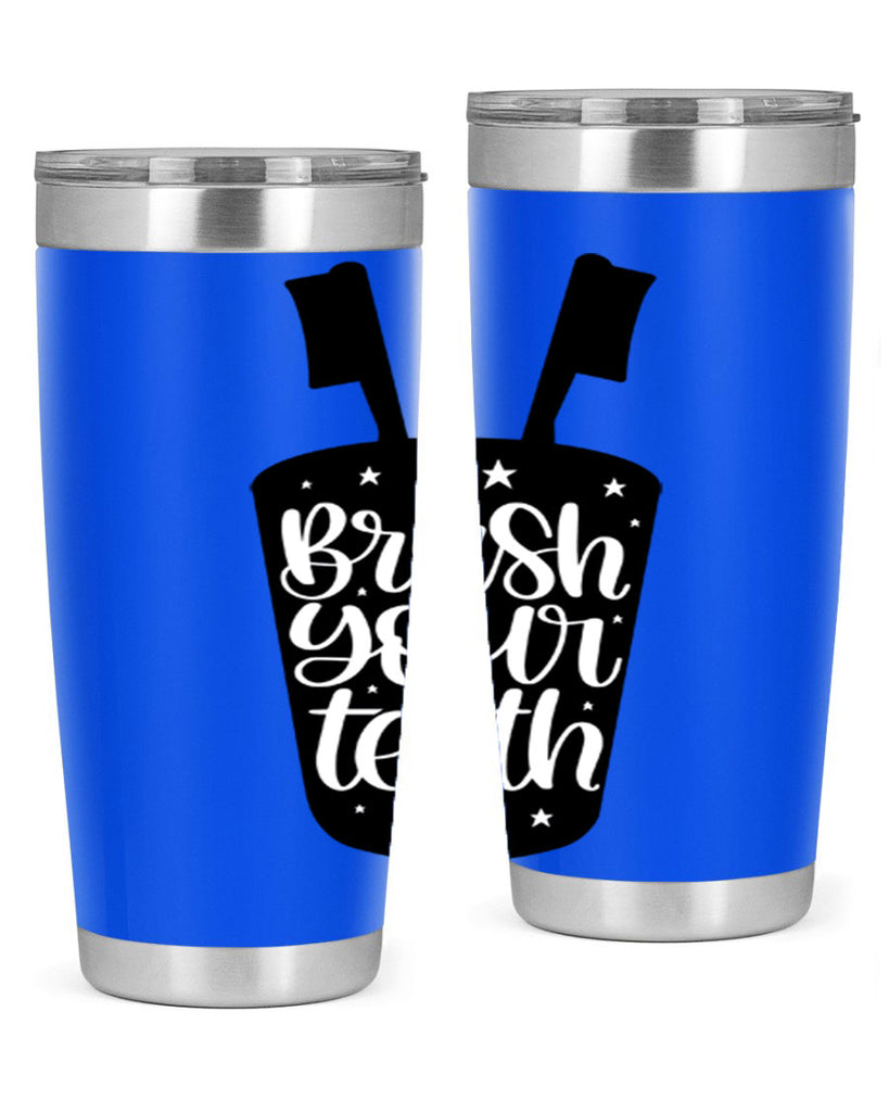 brush your teeth 45#- bathroom- Tumbler