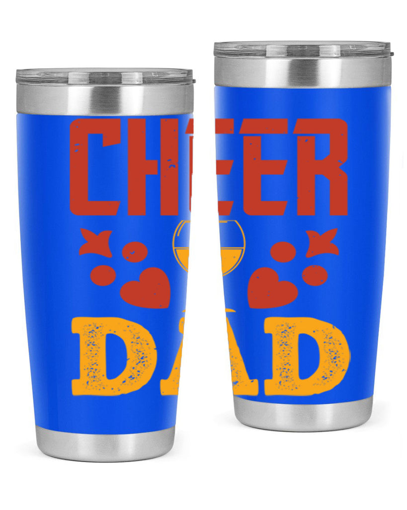 cheer dad 121#- fathers day- Tumbler