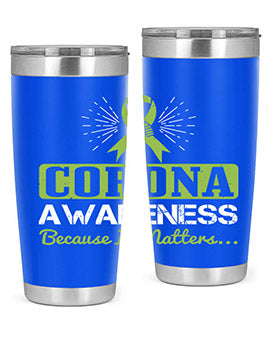 corona awareness because it matters Style 26#- corona virus- Tumbler
