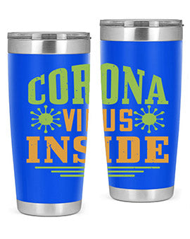 coronavirus inside Style 2#- corona virus- Tumbler