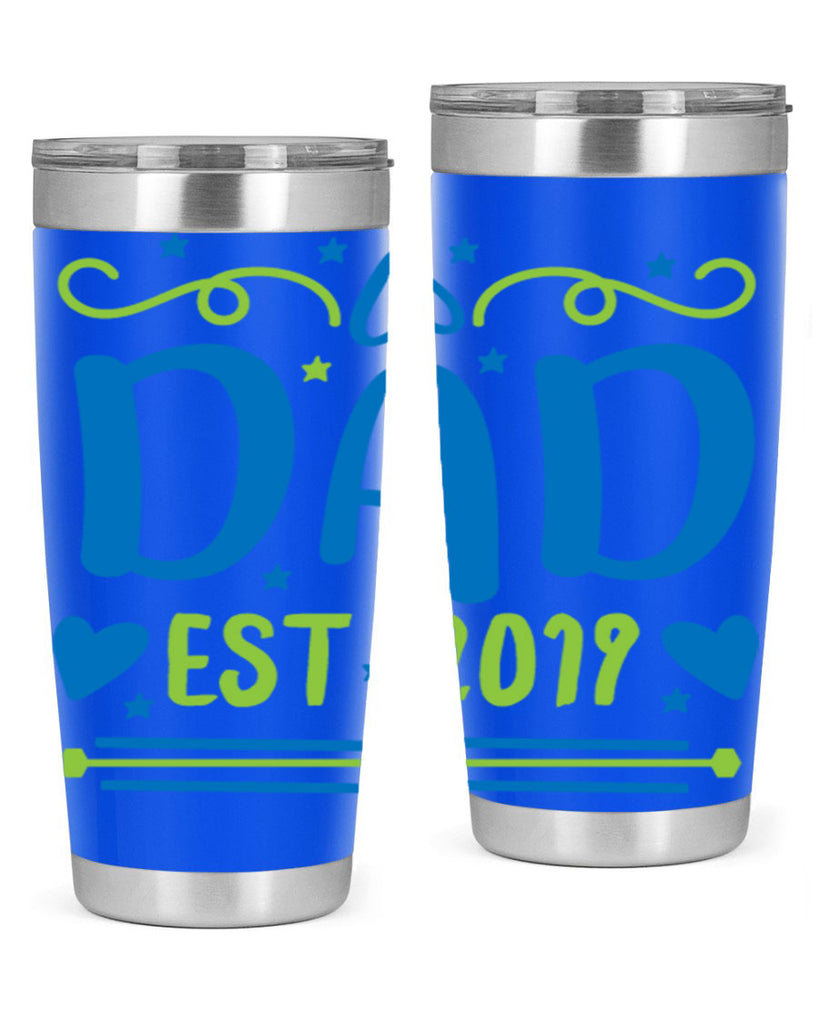 dad est 99#- fathers day- Tumbler