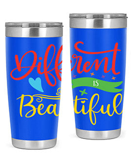 different is beautiful Style 11#- autism- Tumbler