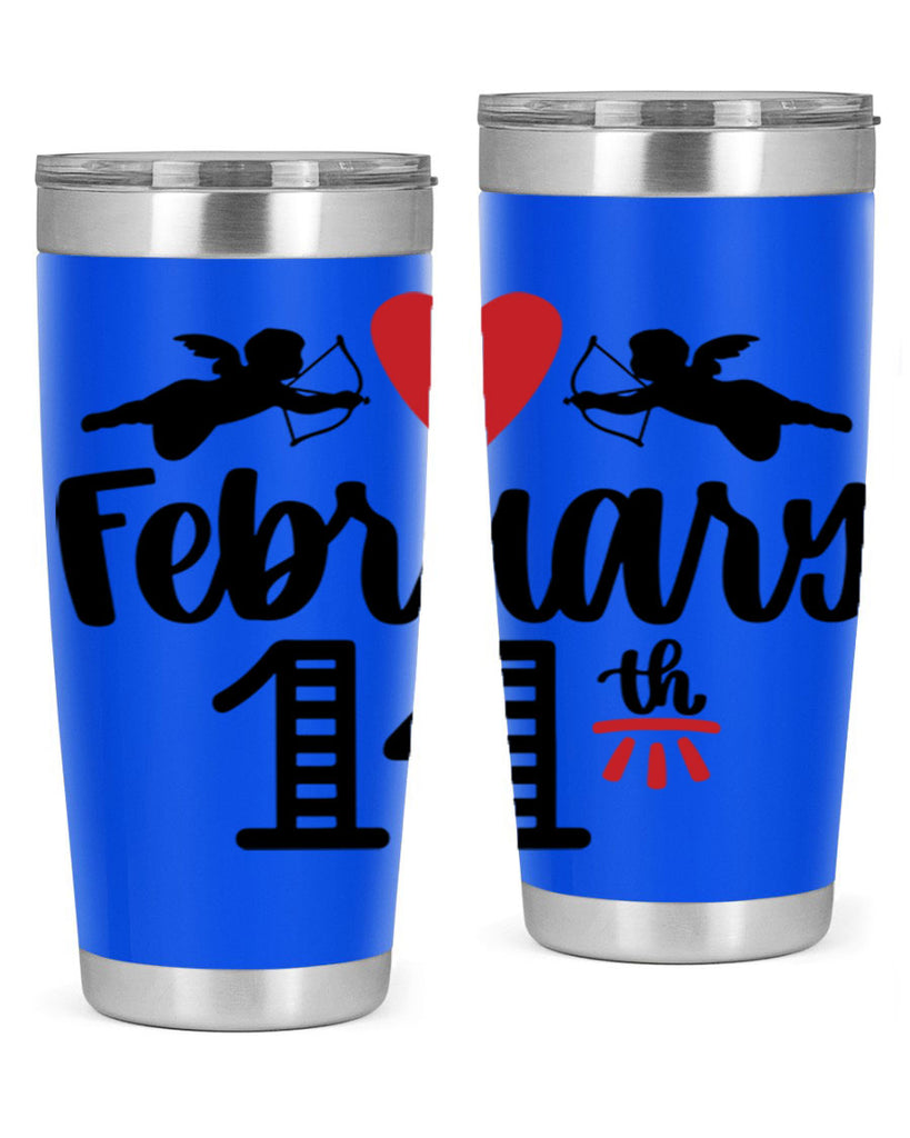 february th 28#- valentines day- Tumbler