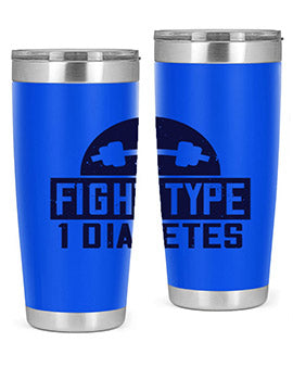 fight type diabetes Style 37#- diabetes- Tumbler