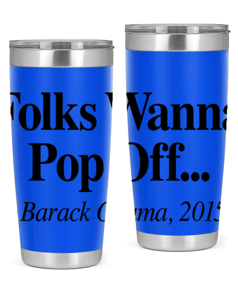 folks wanna pop off 151#- black words phrases- Cotton Tank